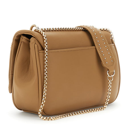 PATTINA CON LAVORAZIONE PATCHWORK E APPLICAZIONI DI MICRO RIVETTI