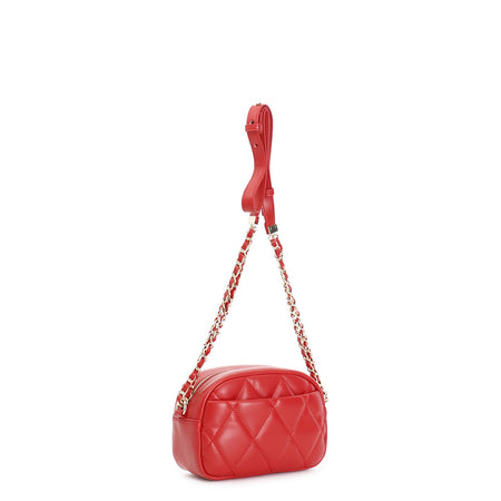 TRACOLLA CON TRAPUNTA A ROMBI CON APPLICAZIONE DI RIVETTI IN TONO E LOGO CN BICO