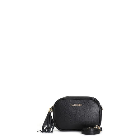 CAMERA BAG IN PELLE DOLLARO CON PENDENTE