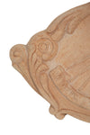 Biscottini Meridiana da parete Biscottini Terracotta italiana fatta a mano 62x5x46 design