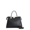TOTE in pelle dollaro con lettering