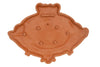Biscottini Meridiana da parete Biscottini Terracotta italiana fatta a mano 62x5x46 design