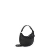 MINIBAG EFFETTO PUFFY CON ATTACCO TRACOLLA E FIBBIA CON STRASS,TRACOLLA REMOVIBI