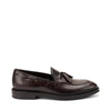 Frau mocassini uomo in pelle nero con nappine 71L2