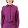 CAMICIA A SCATOLINA CON TASCHE A TOPPA