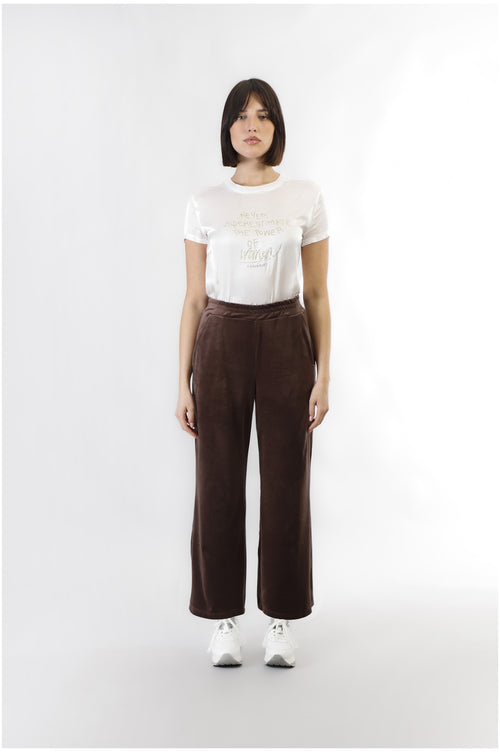 PANTALONE PALAZZO IN CINIGLIA