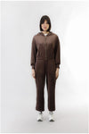 FELPA FULL ZIP IN CINIGLIA