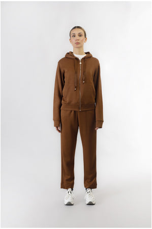 FELPA FULL ZIP IN FELPA MANO CALDA