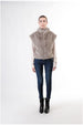 GILET IN SIMILPELLICCIA