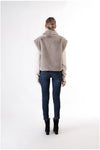 GILET IN SIMILPELLICCIA