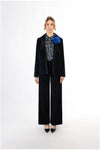 BLAZER IN VELLUTO CANGIANTE