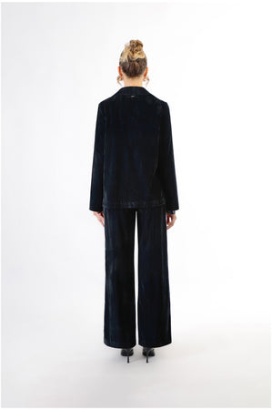 BLAZER IN VELLUTO CANGIANTE