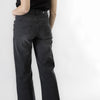 DENIM WIDE LEG CON PERLE ALLE TASCHE