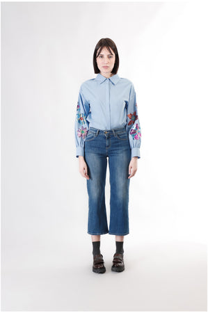 DENIM CULOTTE