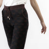 JOGGHER IN MAGLIA CON LOGO JACQUARD