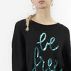 MINIABITO IN MAGLIA CON RICAMO PAILETTES