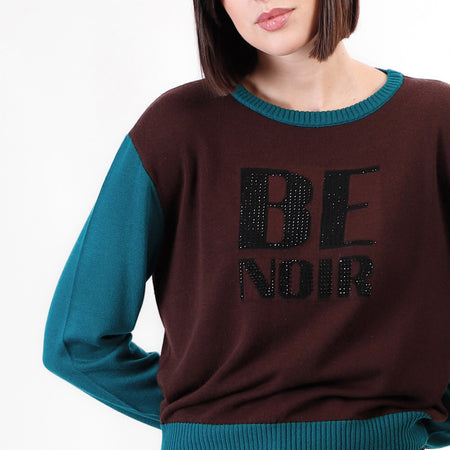 MAGLIA GIROCOLLO BE NOIR