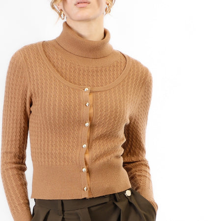 CARDIGAN CORTO