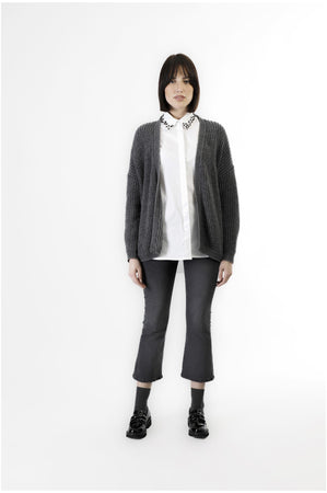 CARDIGAN APERTO CON LUREX