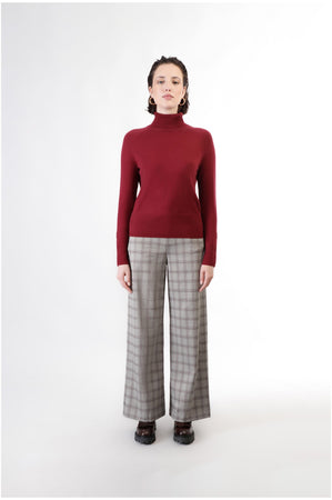 MAGLIA CON COLLETTO ALTO