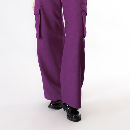 PANTALONE WIDE CON TASCONI