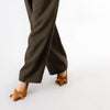 PANTALONE GAMBA DRITTA AMPIA TESSUTO BISTRETCH