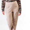 PANTALONE DRITTO CON VITA ELASTICATA