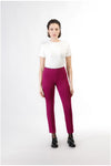 PANTALONE A SIGARETTA CON VITA ELASTICA