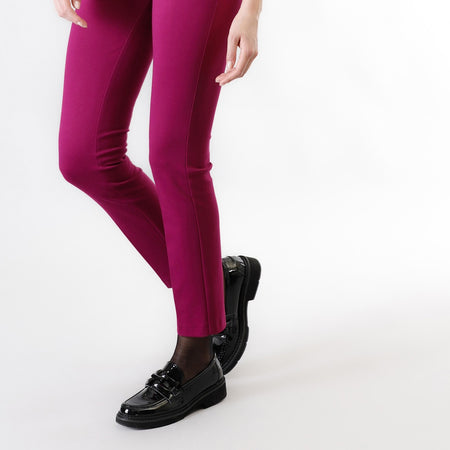 PANTALONE A SIGARETTA CON VITA ELASTICA