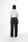 PANTALONE PALAZZO TESSUTO JACQUARD
