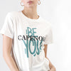 TSHIRT MANICACORTA CON LOGO BE YOU