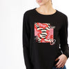 TSHIRT MANICA LUNGA STAMPA MULTIPATTERN