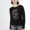 TSHIRT MANICA LUNGA BE NOIR