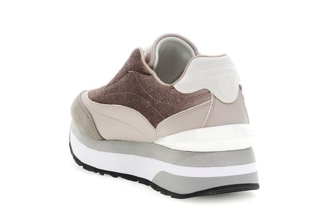 RUNNING IN VELLUTO E PELLE