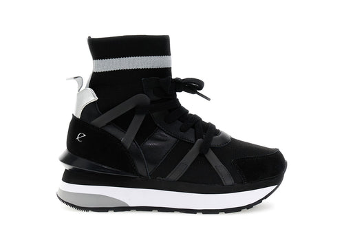 RUNNING TRONCHETTO IN TESSUTO ELASTICIZZATO