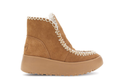 TRONCHETTO IN PELLE SCAMOSCIATA