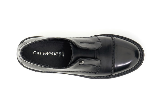 DERBY IN SINTETICO EFFETTO PELLE SPAZZOLATA