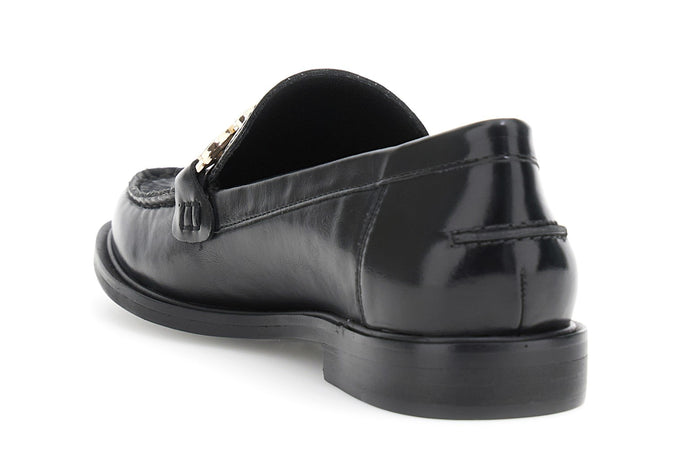 MOCASSINO CON MORSETTO IN SINTETICO EFFETTO PELLE