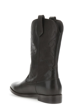 TRONCHETTO IN PELLE CON DISEGNO ALTORILIEVO