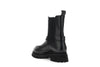 TRONCHETTO IN PELLE CON ELASTICO E ACCESSORIO IN METALLO