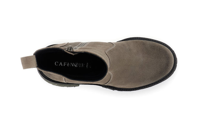 STIVALETTO IN PELLE SCAMOSCIATA