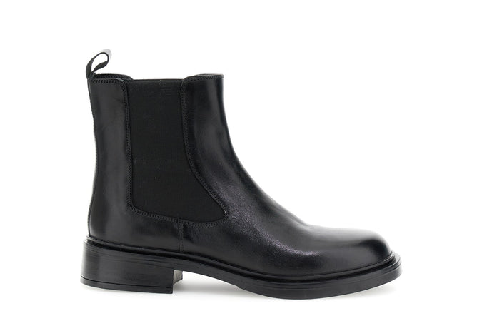 TRONCHETTO IN PELLE CON ELASTICO