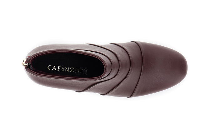 TRONCHETTO ALLA CAVIGLIA IN SINTETICO EFFETTO PELLE