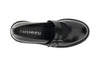 SCARPA IN PELLE CON DUE CINTURINI