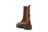 STIVALETTO IN PELLE CON ELASTICI