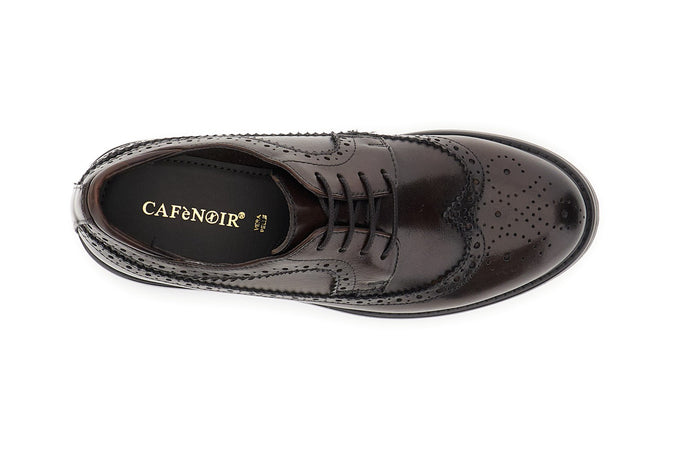 DERBY IN PELLE ALLACCIATO STILE OXFORD