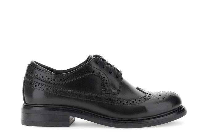 DERBY IN PELLE ALLACCIATO STILE OXFORD