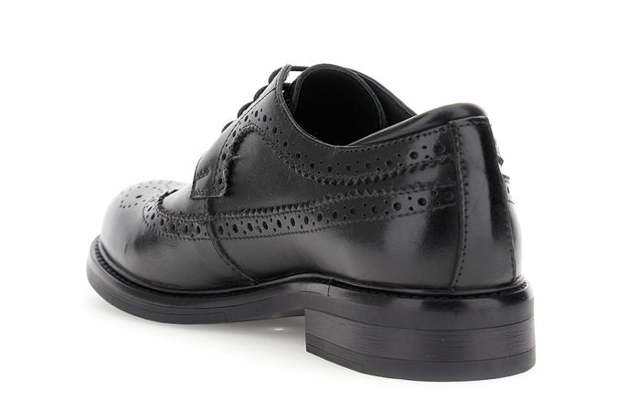 DERBY IN PELLE ALLACCIATO STILE OXFORD