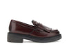 MOCASSINO IN PELLE CON FRANGE