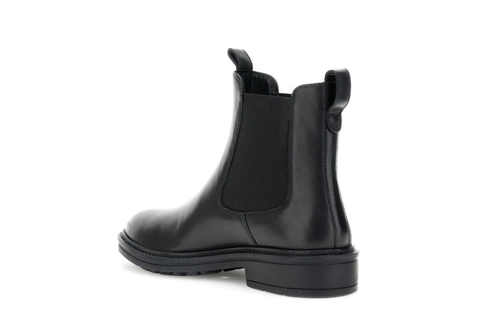 TRONCHETTO IN PELLE CON ELASTICI